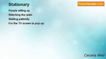 Cecelia Weir - Stationary