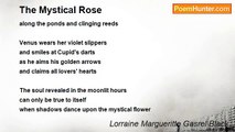 Lorraine Margueritte Gasrel Black - The Mystical Rose