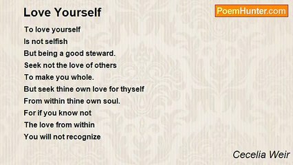 Cecelia Weir - Love Yourself