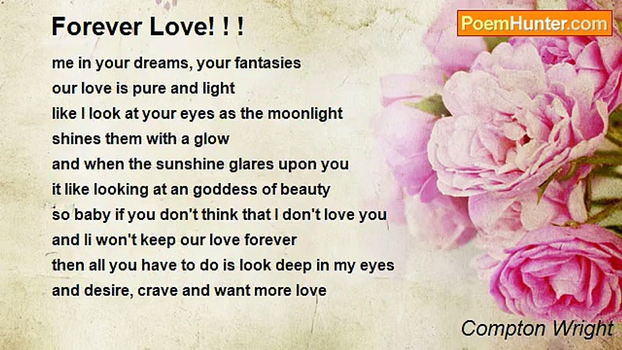 Compton Wright - Forever Love! ! !