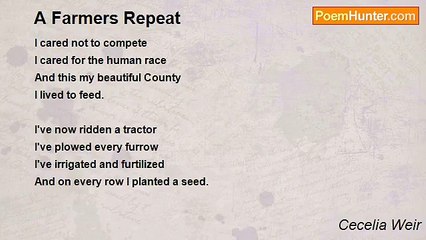 Cecelia Weir - A Farmers Repeat