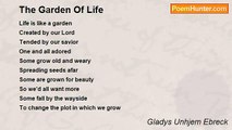 Gladys Unhjem Ebreck - The Garden Of Life