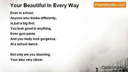 Catlin Kehoe - Your Beautiful In Every Way