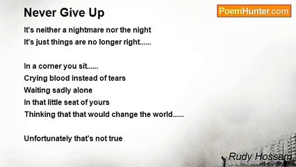 Rudy Hossam - Never Give Up
