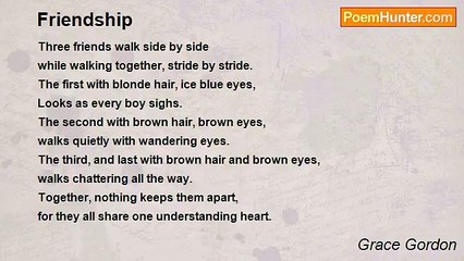 Grace Gordon - Friendship