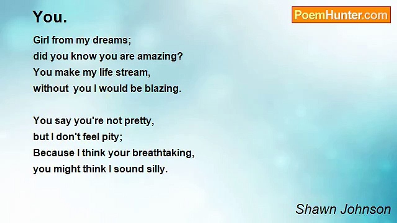Shawn Johnson - You.