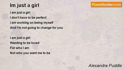Alexandra Puddle - Im just a girl