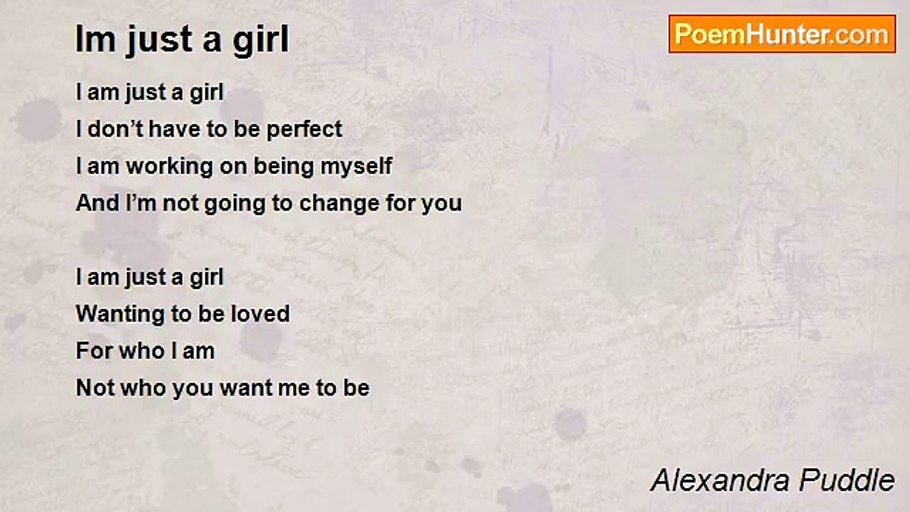 Alexandra Puddle - Im just a girl
