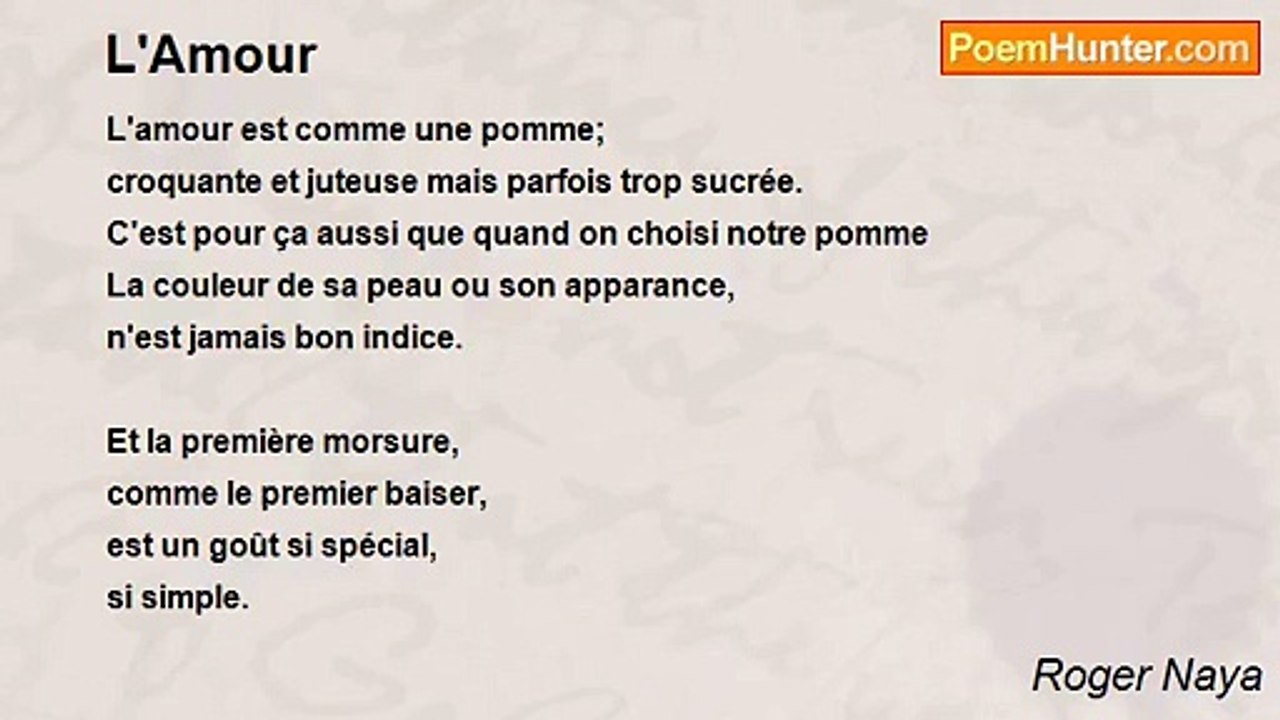Roger Naya - L'Amour