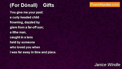Janice Windle - (For Dónall)     Gifts