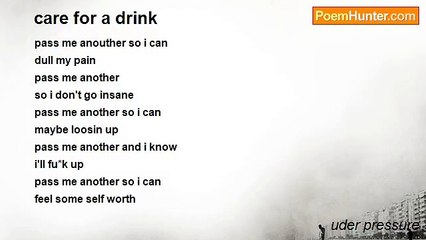 uder pressure - care for a drink