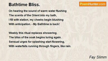 Fay Slimm - Bathtime Bliss.