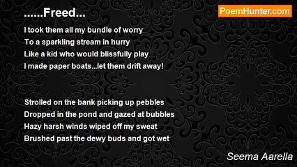 Seema Aarella - ......Freed...