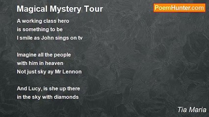 Tia Maria - Magical Mystery Tour