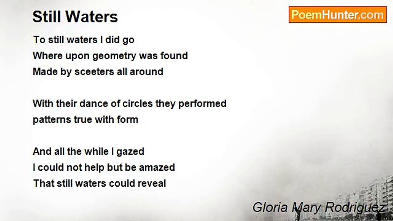 Gloria Mary Rodriguez - Still Waters