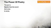 David Keig - The Power Of Poetry