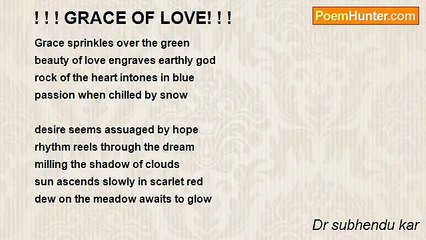 Dr subhendu kar - ! ! ! GRACE OF LOVE! ! !