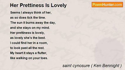 saint cynosure ( Ken Bennight ) - Her Prettiness Is Lovely