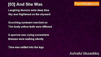 Ashraful Musaddeq - [03] And She Was