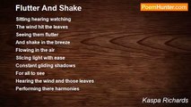 Kaspa Richards - Flutter And Shake