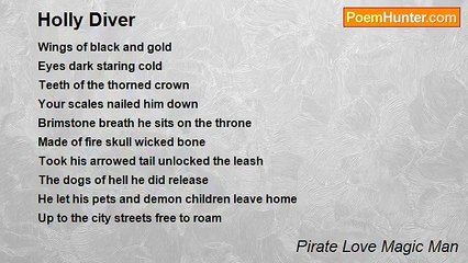 Pirate Love Magic Man - Holly Diver