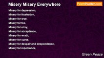 Green Peace - Misery Misery Everywhere