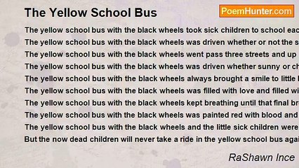 RaShawn Ince - The Yellow School Bus