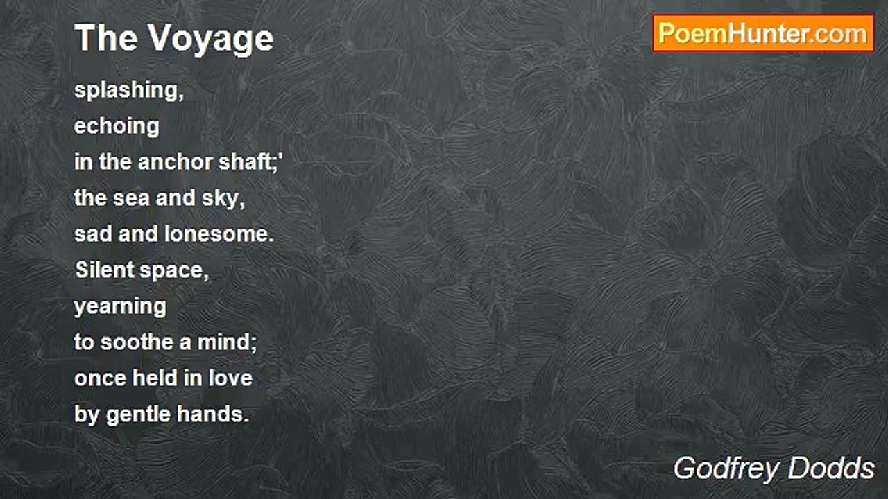 Godfrey Dodds - The Voyage