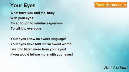Asif Andalib - Your Eyes