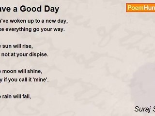 Suraj Samtani - Have a Good Day