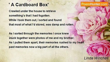 Linda Winchell - ' A Cardboard Box'