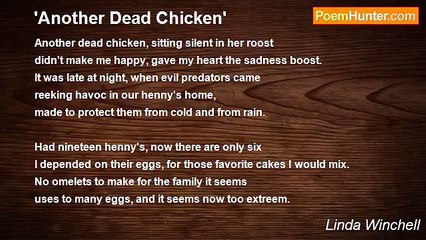 Linda Winchell - 'Another Dead Chicken'
