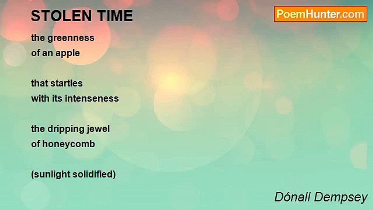 Dónall Dempsey - STOLEN TIME