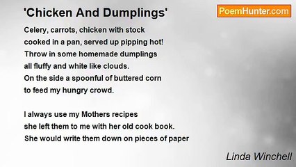 Linda Winchell - 'Chicken And Dumplings'