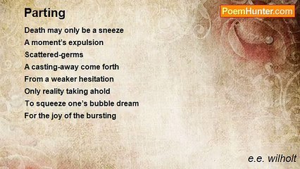 e.e. wilholt - Parting