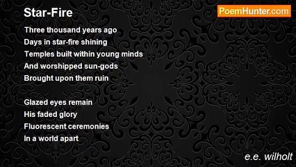 e.e. wilholt - Star-Fire