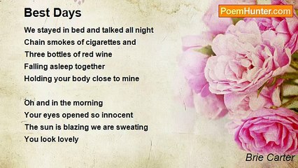 Brie Carter - Best Days
