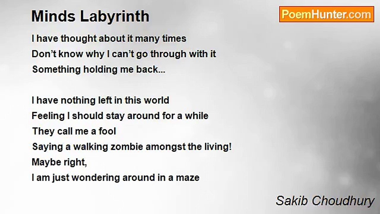 Sakib Choudhury - Minds Labyrinth