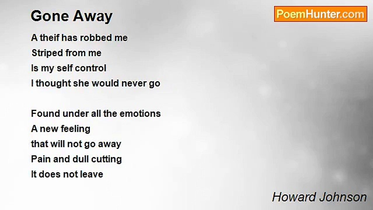 Howard Johnson - Gone Away