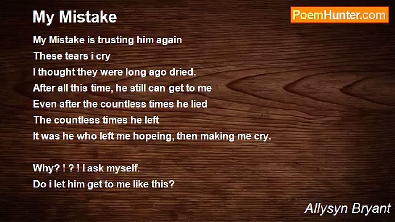 Allysyn Bryant - My Mistake