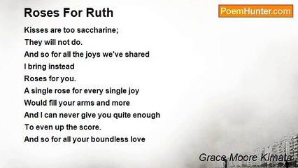Grace Moore Kimata - Roses For Ruth