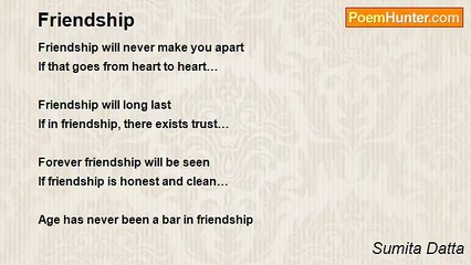Sumita Datta - Friendship