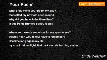 Linda Winchell - 'Your Poem'