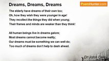 Dr John Celes - Dreams, Dreams, Dreams