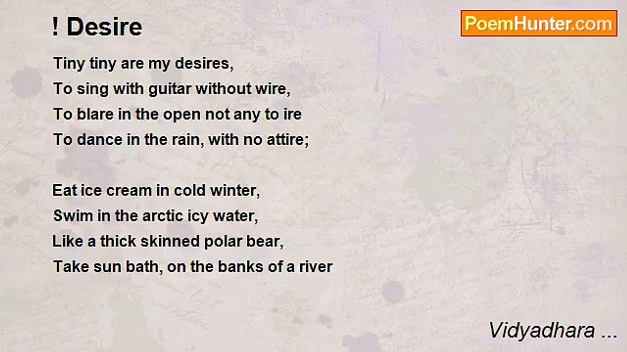 Vidyadhara ... - ! Desire