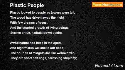 Naveed Akram - Plastic People