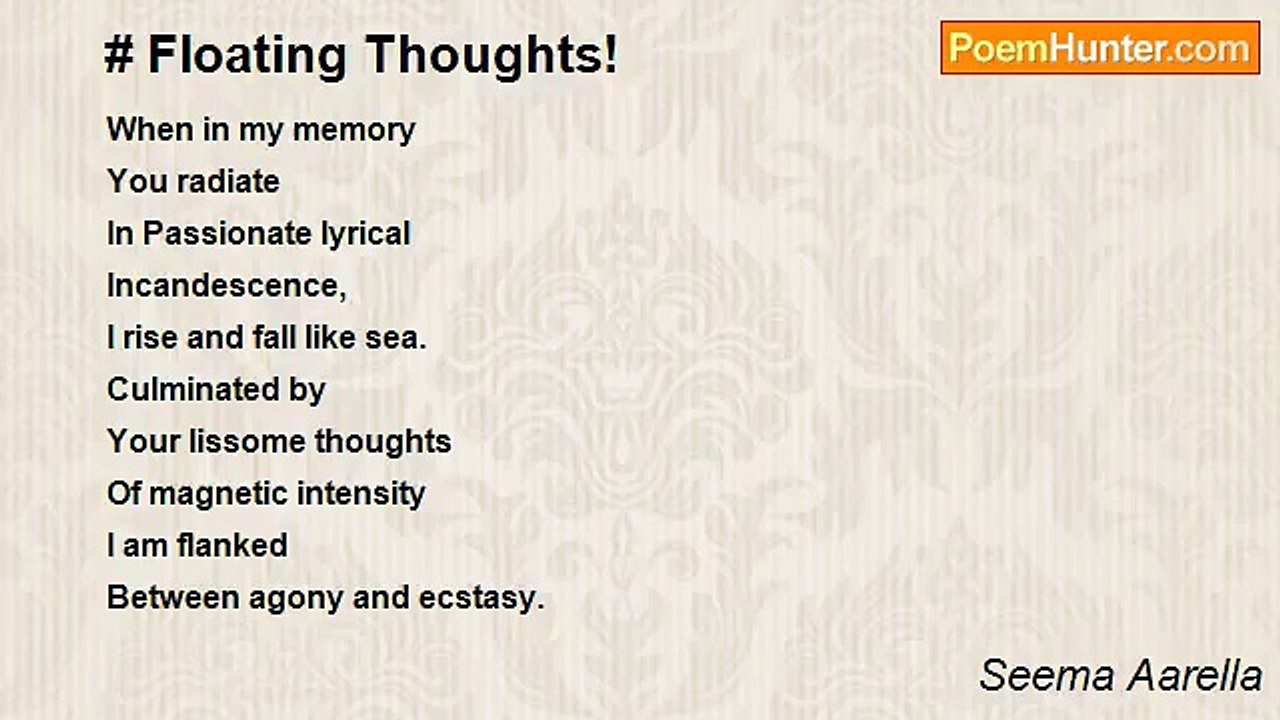 Seema Aarella - # Floating Thoughts!