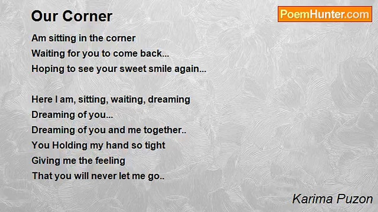 Karima Puzon - Our Corner