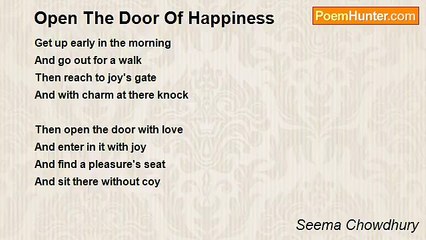 Seema Chowdhury - Open The Door Of Happiness