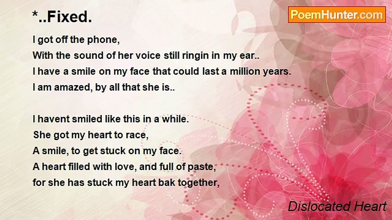 Dislocated Heart - *..Fixed.